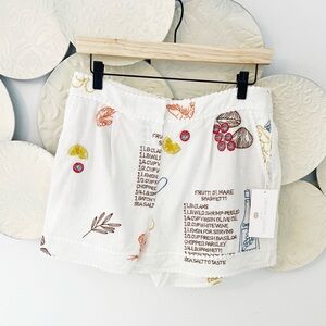 NWT Sz 8 Caroline Constas Pasta Linen Blend Shorts